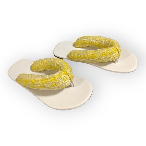 Staud Limone Riba Tubular Sandals, Size 5 - Picture 5 of 9